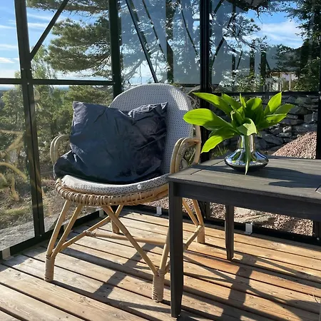 Holiday home Cozy With Sea View And Two Terraces Tjome