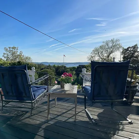 Holiday home Cozy With Sea View And Two Terraces Tjome